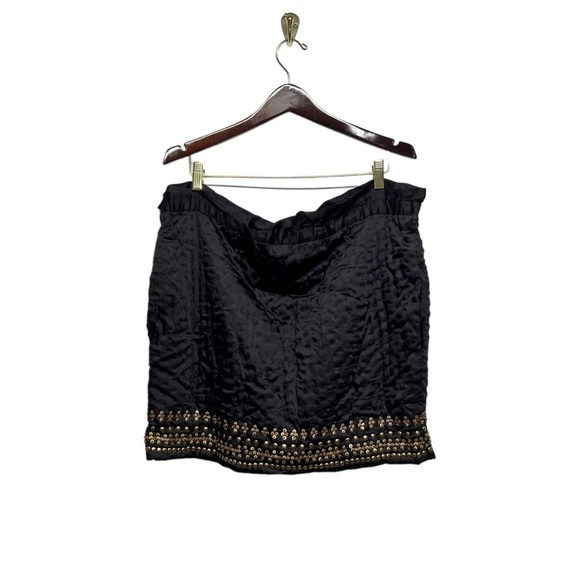 ULLA JOHNSON Shaia Skirt Black - Picture 7 of 9